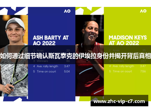 如何通过细节确认斯瓦泰克的伊埃拉身份并揭开背后真相